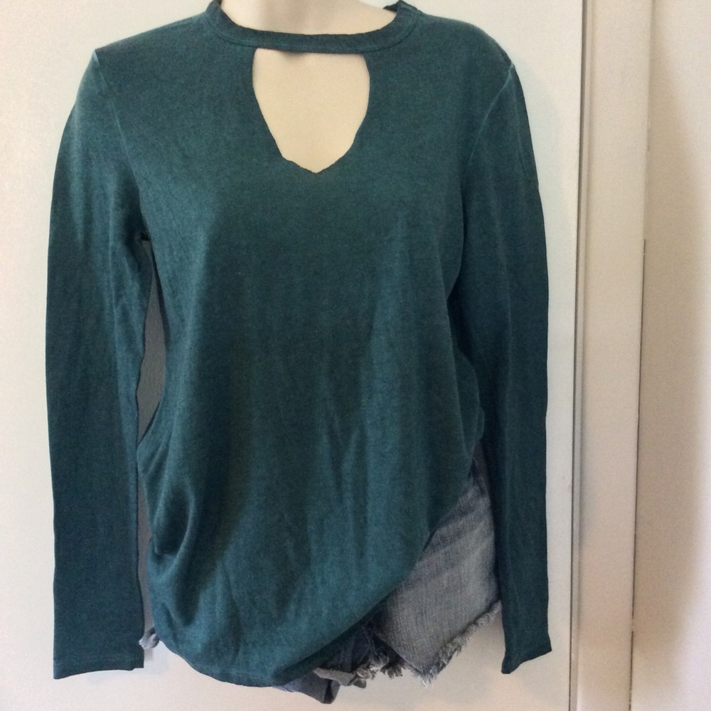 Mineral Wash Choker Top